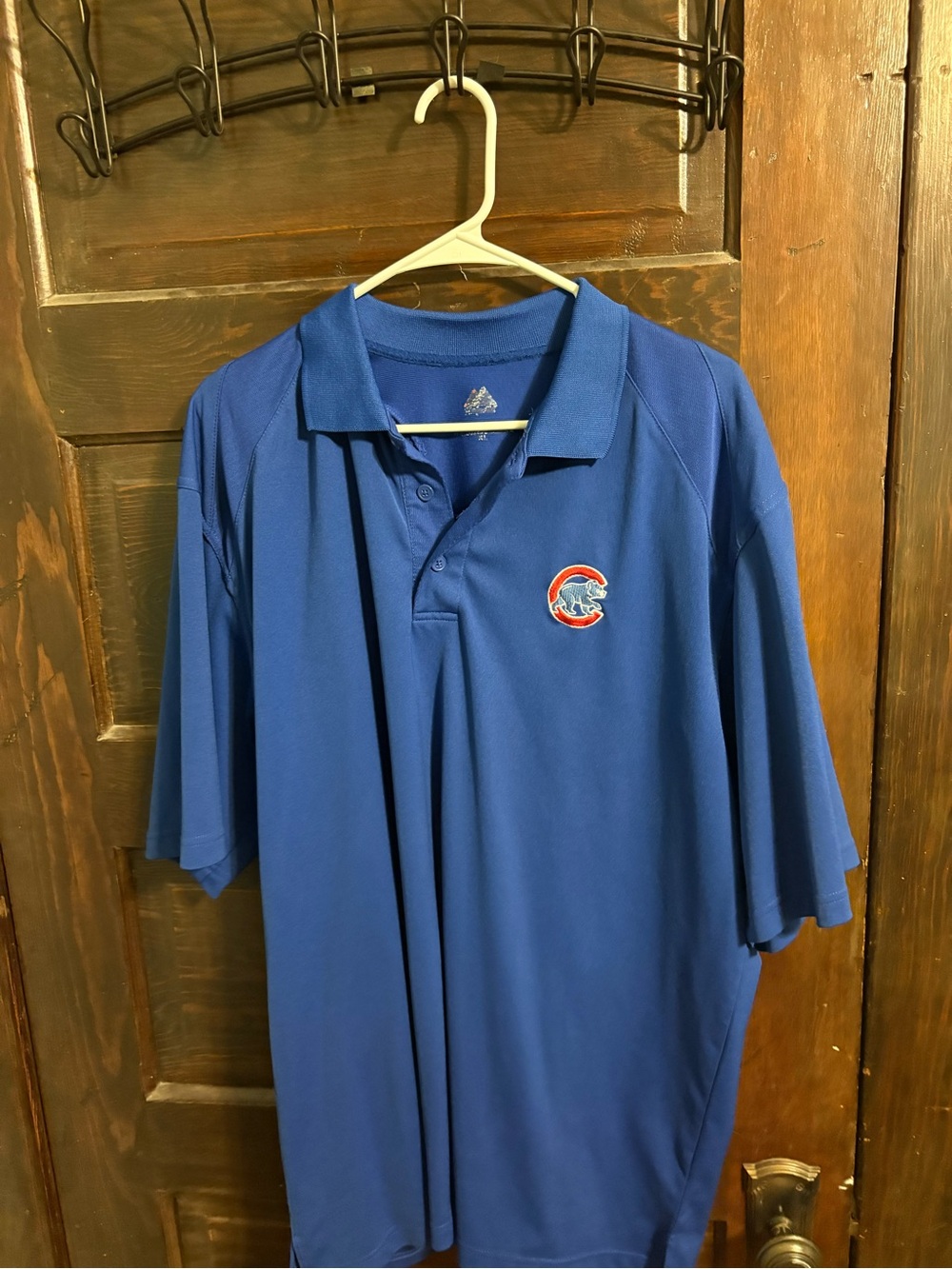 Men's Blue Chicago Cubs Polo Shirt